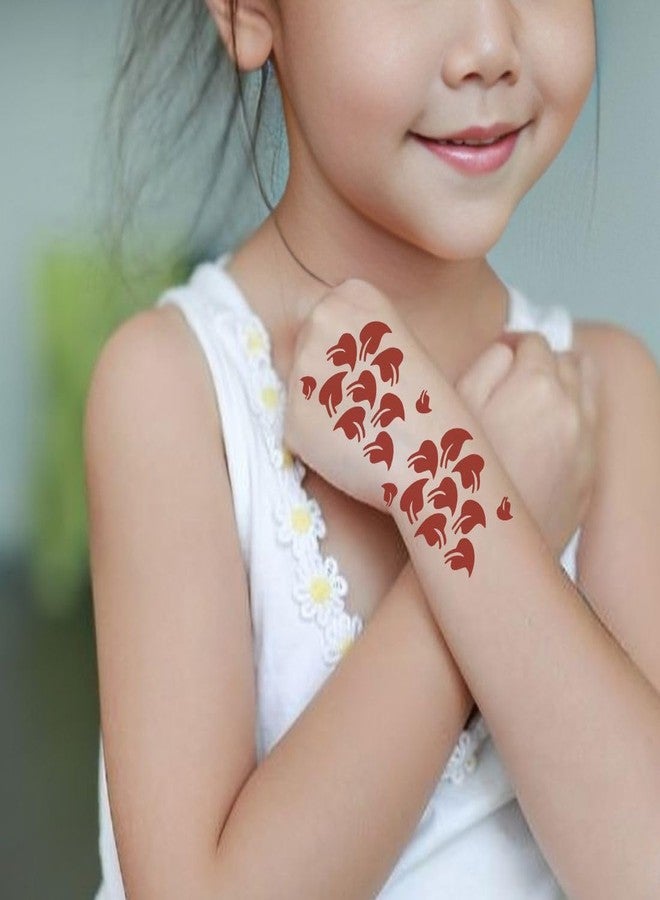 تصاميم ملصقات استنسل الحناء المستوحاة من الزهور والماندالا من كومستيك لتزيين سريع وممتع - Image 2
